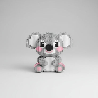 Grauer Koala | Bausteine