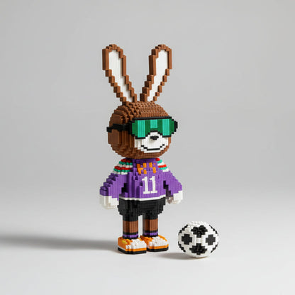 Mega Fußball Hase | Bausteine