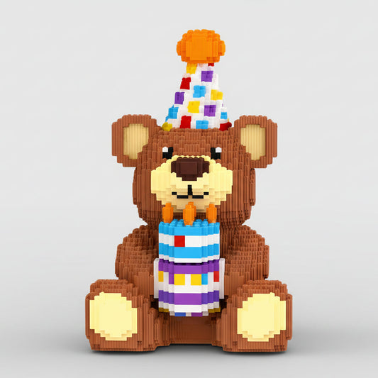 Geburtstagsbär | Bausteine