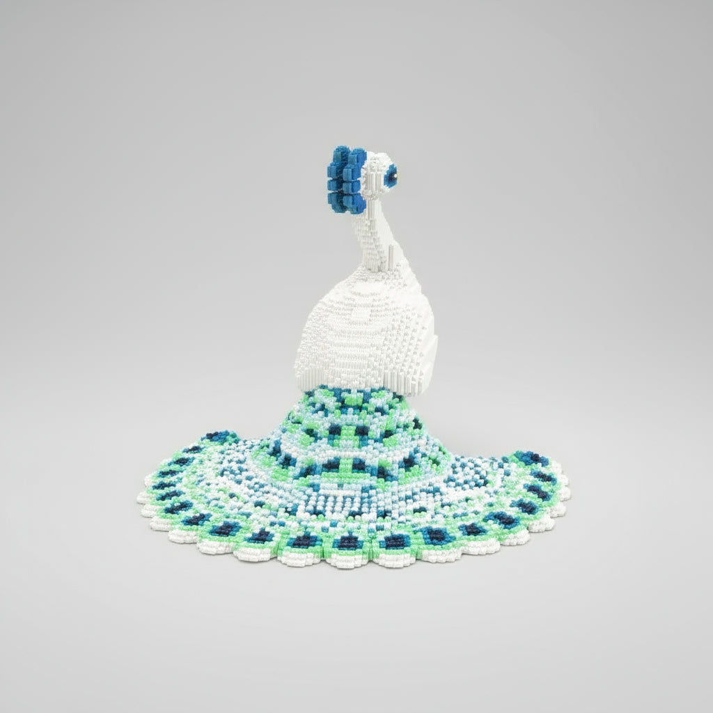 Weißer Pfau | Bausteine