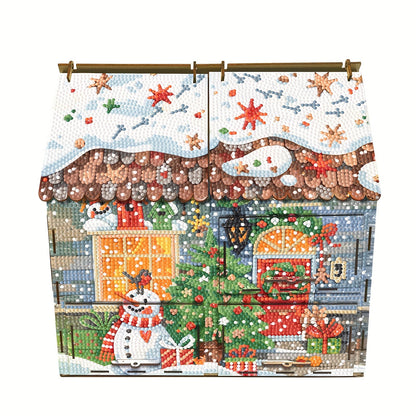 Haus mit Schubladen | Bausatz | Diamond Painting