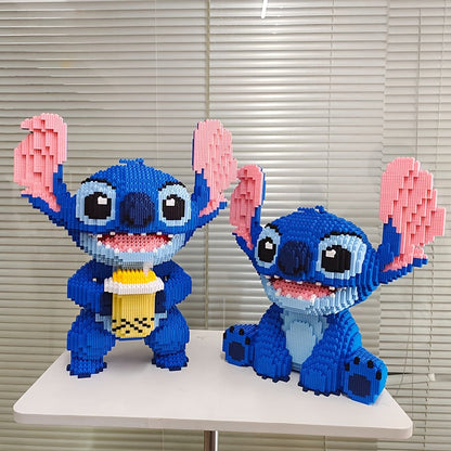 Sitzendes Blaues Wesen | Bausteine
