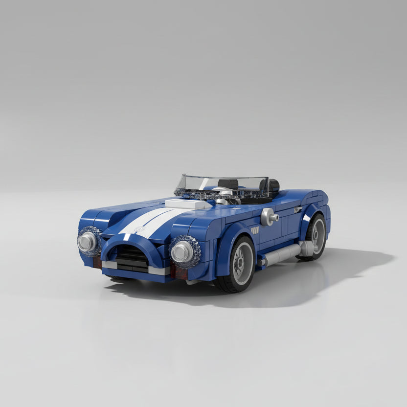 Schöner Blauer Supersportwagen | Bausteine
