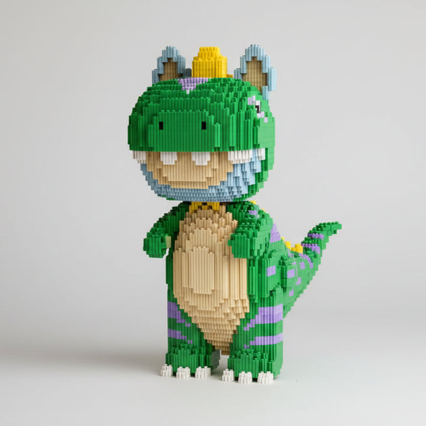 Grüner Dino | Bausteine
