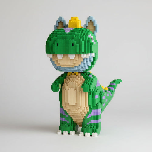 Grüner Dino | Bausteine