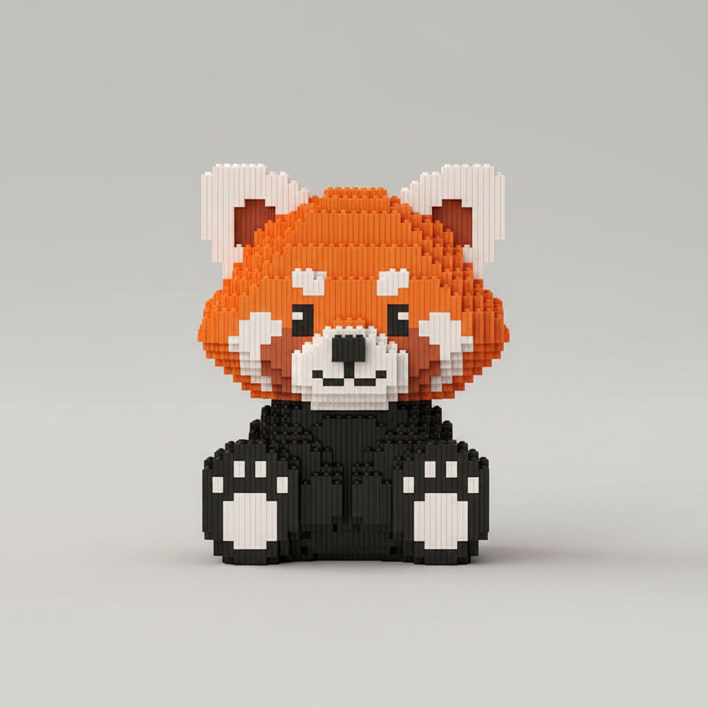 Roter Panda | Bausteine