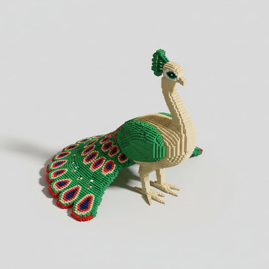 Grüner Pfau | Bausteine