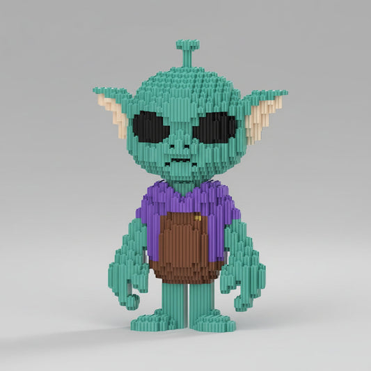 Niedliches Raumwesen | Bausteine