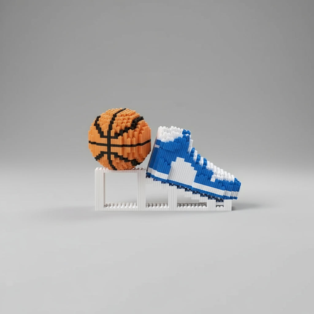 Basketballschuh & Ball | Bausteine
