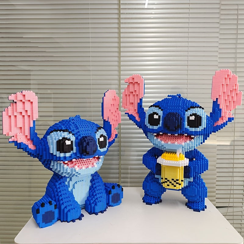 Sitzendes Blaues Wesen | Bausteine