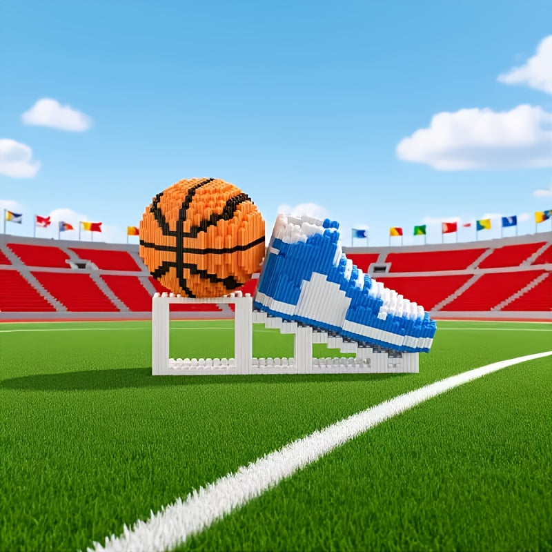 Basketballschuh & Ball | Bausteine