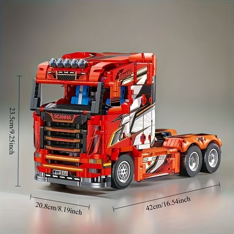 MEGA Roter Truck | Bausteine