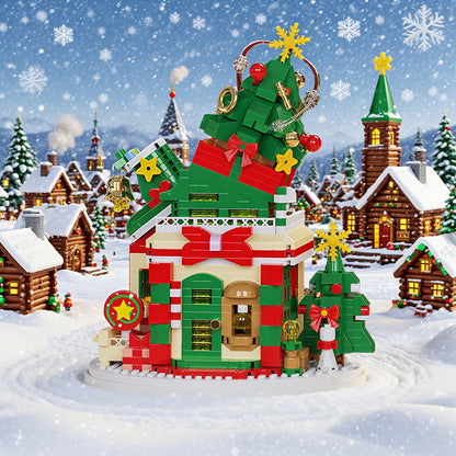 Weihnachtshäuser | Bausteine