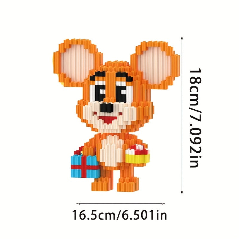 Süße Katze & Maus | Bausteine