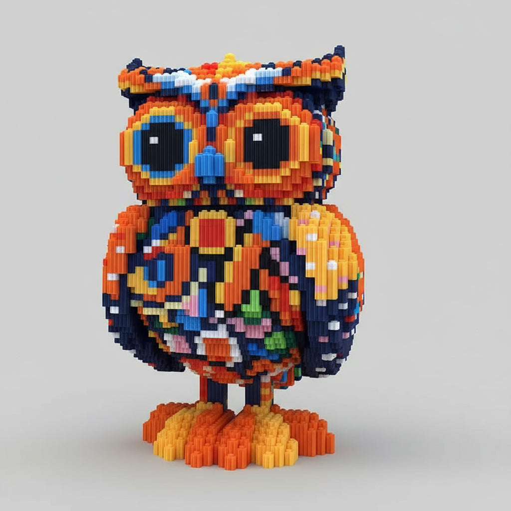 Bunte Eule | Bausteine