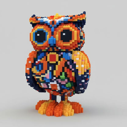 Bunte Eule | Bausteine