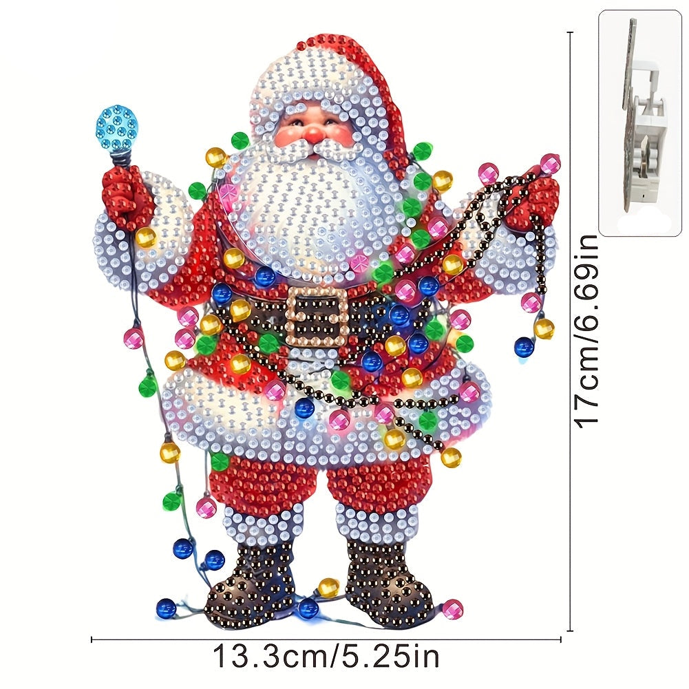 Bewegender Weihnachtsmann | Diamond Painting