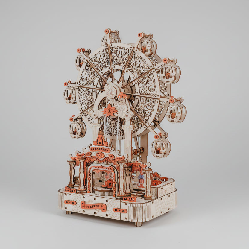 Buntes Riesenrad | 3D Puzzle