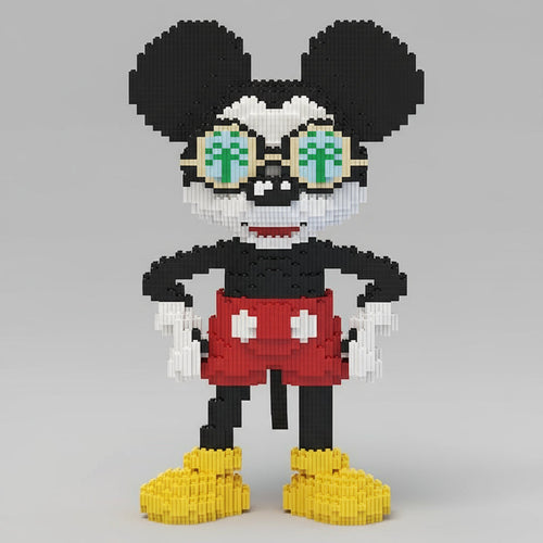 MEGA Maus mit Brille | Bausteine