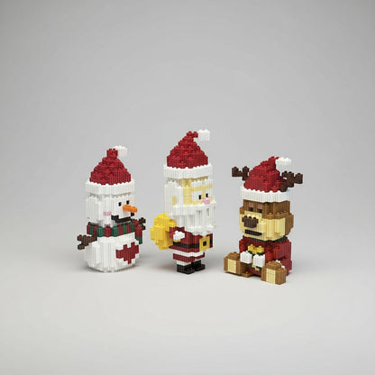 Drei Weihnachtsfiguren | Bausteine