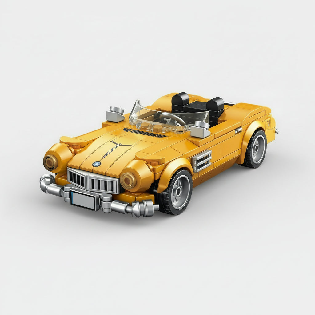 Gelbes Cabrio | Bausteine