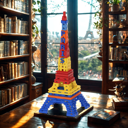 Bunte Eiffelturm | Bausteine