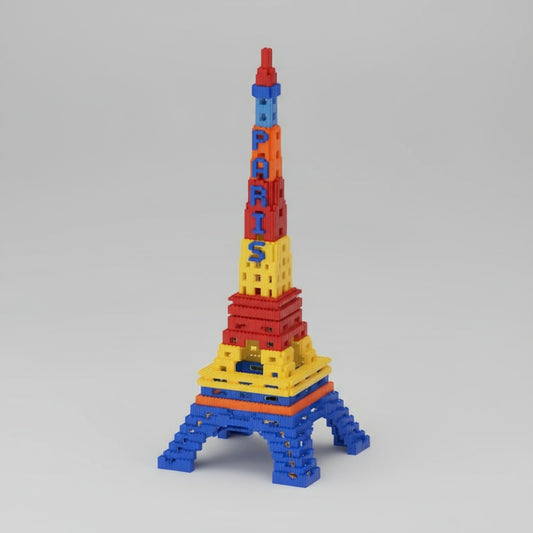 Bunte Eiffelturm | Bausteine