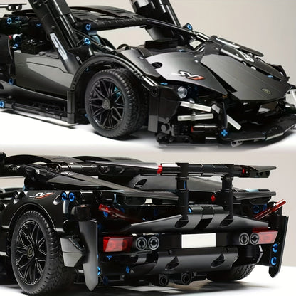 Luxus Schwarzer Sportwagen | Bausteine