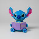 Blaues Wesen mit Buch  | Bausteine