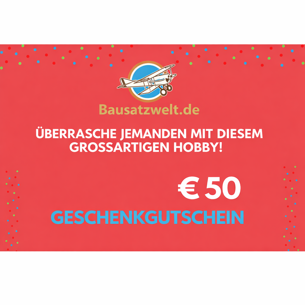 Bausatzwelt.de Geschenkgutschein