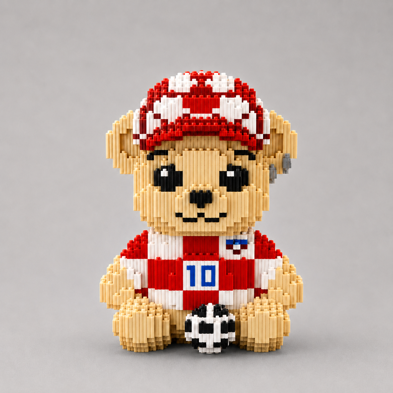 Teddybär im Outfit | Bausteine