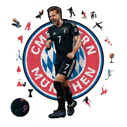 Harry Kane | 2D Holzpuzzle