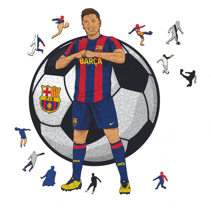 Robert Lewandowski | 2D Holzpuzzle