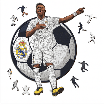 Vinicius Júnior | 2D Holzpuzzle