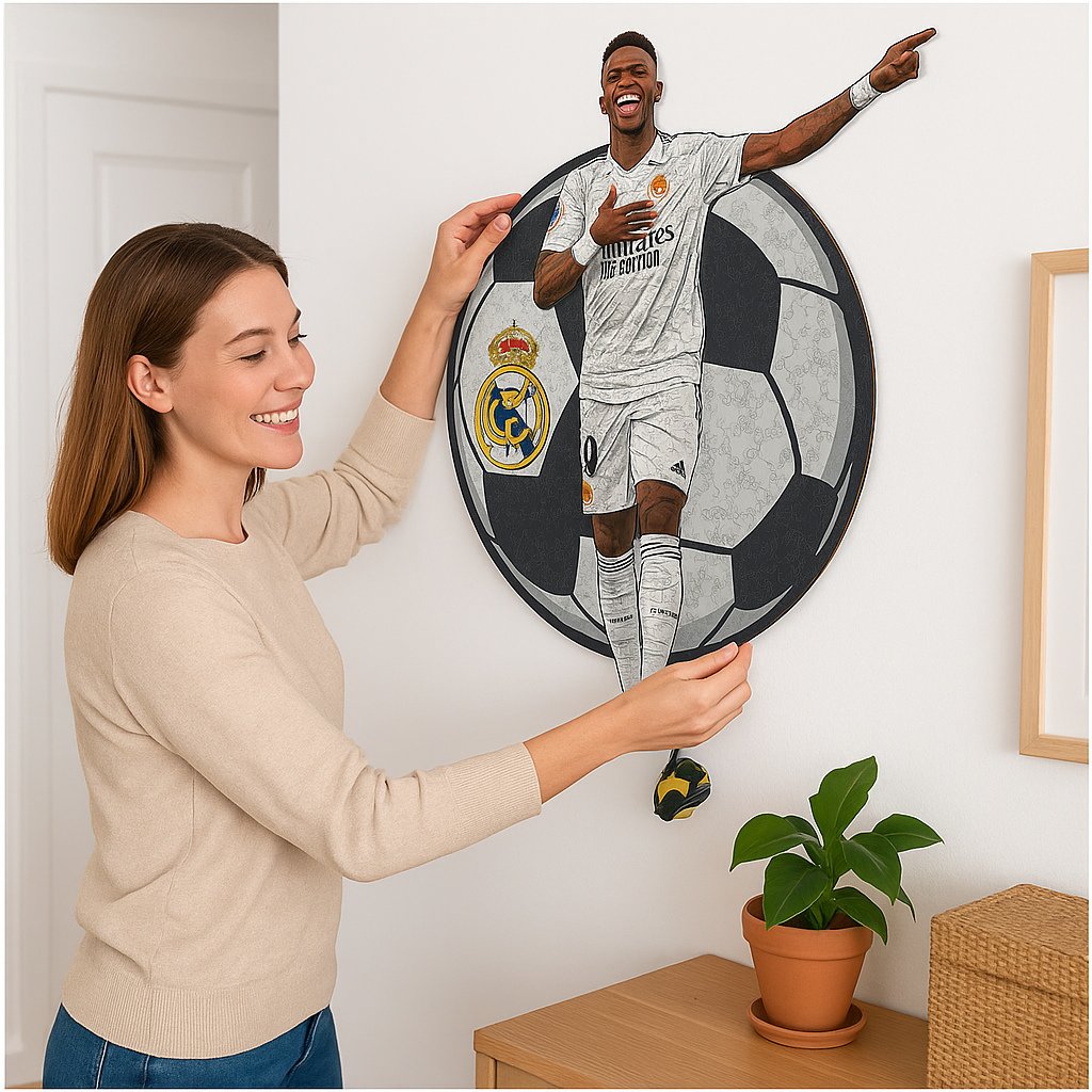 Vinicius Júnior | 2D Holzpuzzle