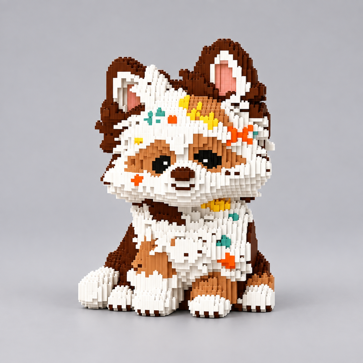 Farbenfroher Hund | Bausteine