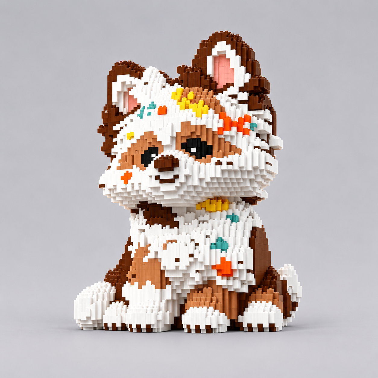 Farbenfroher Hund | Bausteine