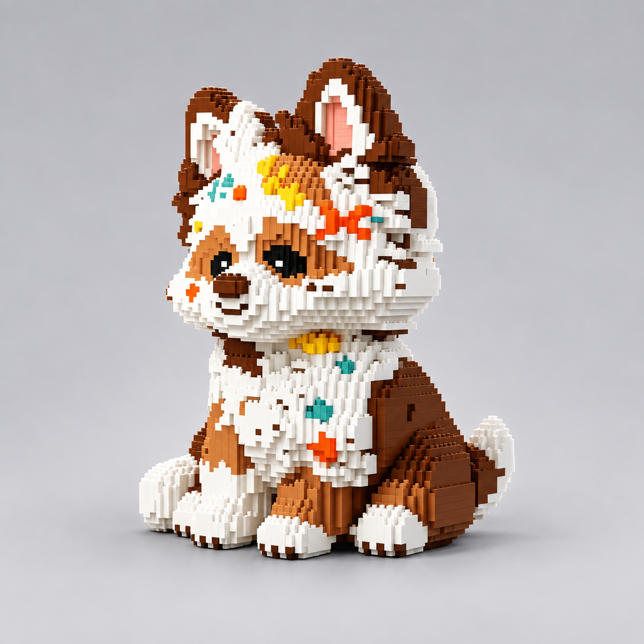 Farbenfroher Hund | Bausteine