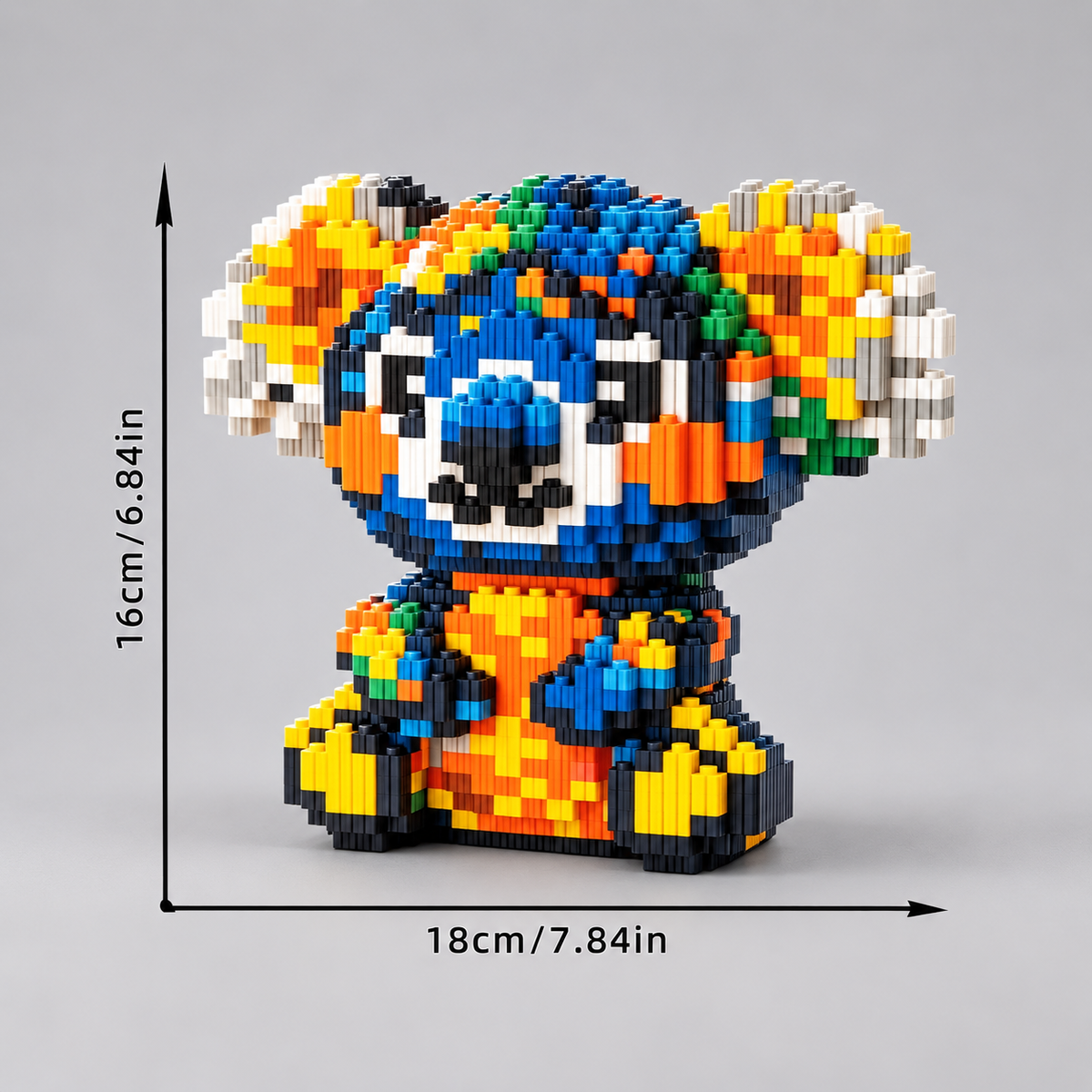 Farbenfroher Koala | Bausteine