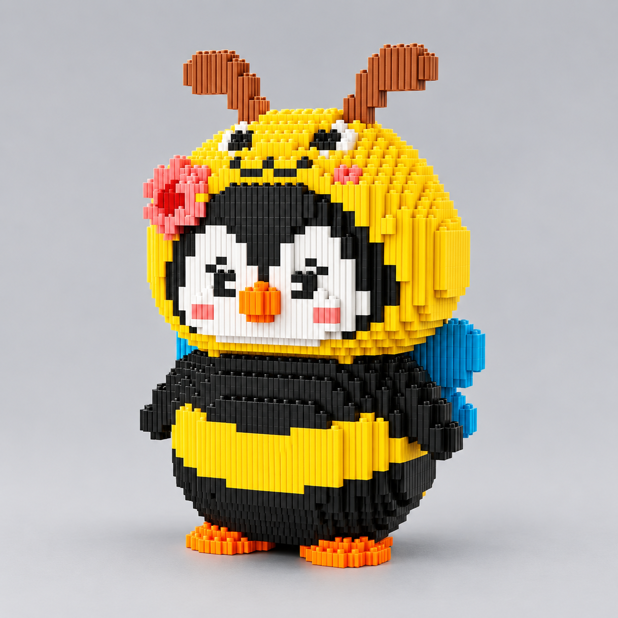 Pinguin als Biene | Bausteine