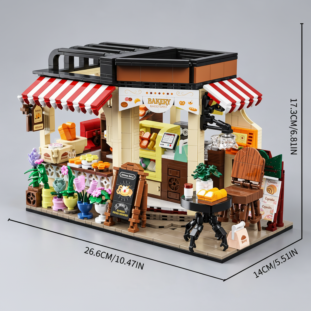 Niedliche Bäckerei | Bausteine
