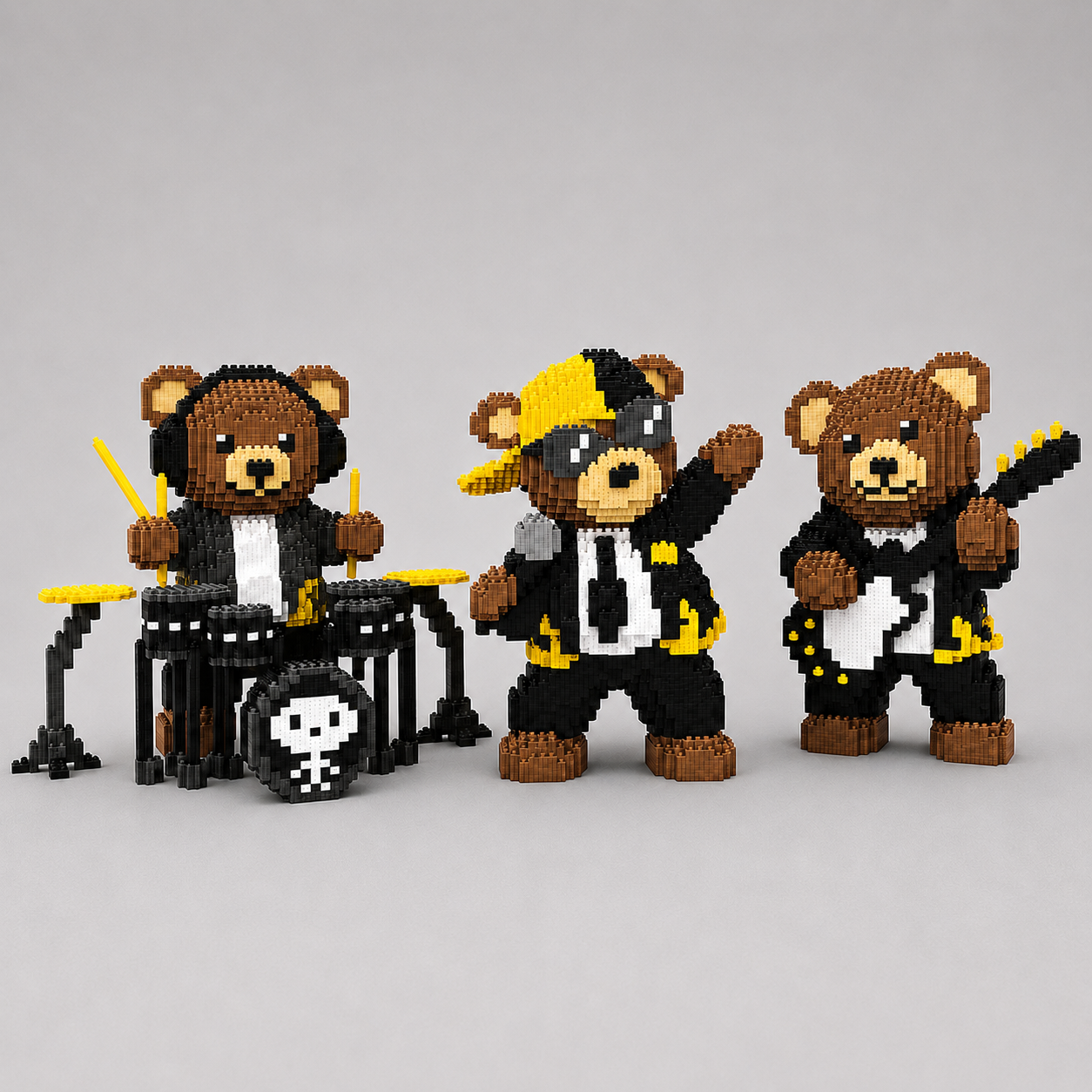 Kuschelbär-Rockstar  | Bausteine