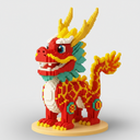 MEGA prächtiger Drache | Bausteine