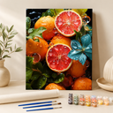Blutorange | Malen nach Zahlen