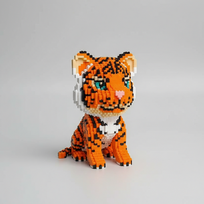 Wunderschöner Tiger | Bausteine