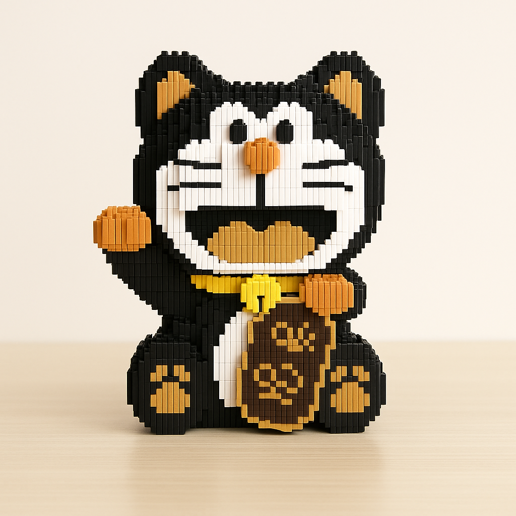 MEGA Winkende Katze | Bausteine