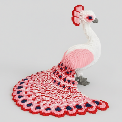 MEGA Prächtiger Pfau | Bausteine