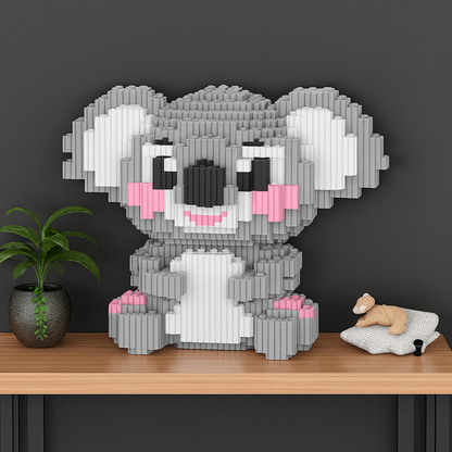 Grauer Koala | Bausteine