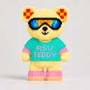 Coole Teddybär | Bausteine