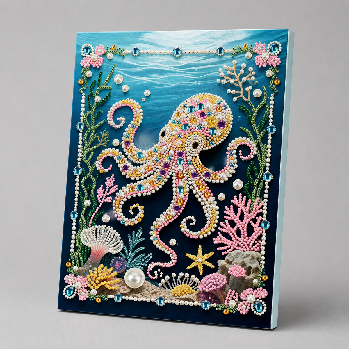 Oktopus | Premium Perlen Diamond Painting
